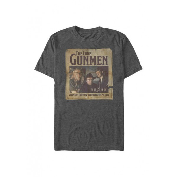X-Files Lone Gunmen Poster Graphic T-Shirt