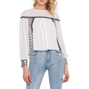 Endless Rose Women's Embroidered Top 
