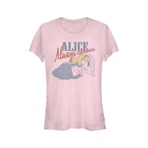 Alice in Wonderland Junior's Licensed Disney Vintage Alice T-Shirt 
