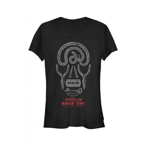American Horror Story Junior's Skull Icons Graphic T-Shirt