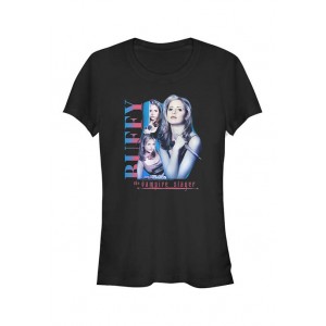 Buffy the Vampire Slayer Junior's Buffy Collage T-Shirt 