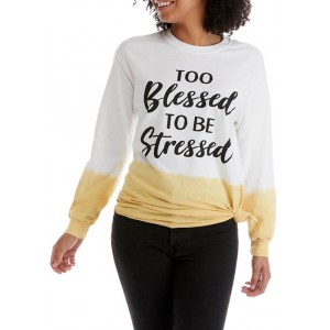 Cold Crush Junior's Side Knot Blessed Graphic Top 