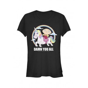 Family Guy Junior's Stewie Unicorn T-Shirt 