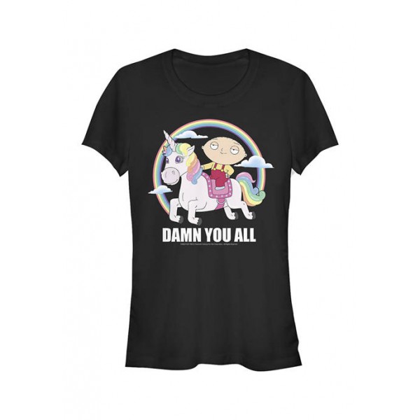 Family Guy Junior's Stewie Unicorn T-Shirt