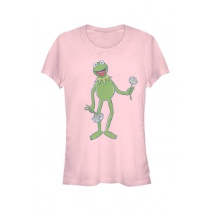 Muppets Junior's Licensed Disney Big Kermit T-Shirt 