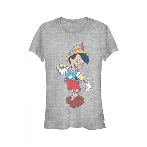Pinocchio Junior's Licensed Disney Vintage Pinocchio T-Shirt