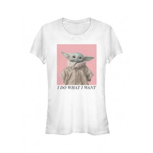 Star Wars The Mandalorian Junior's Sassy Baby Graphic T-Shirt 