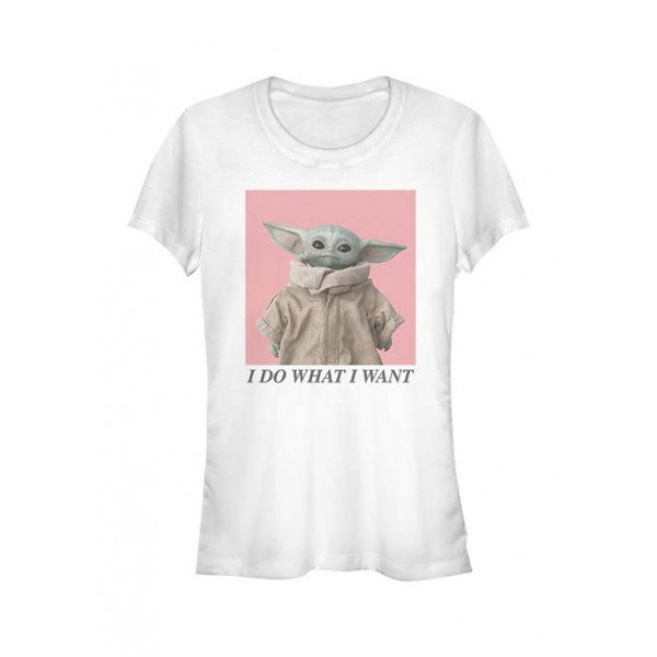 Star Wars The Mandalorian Junior's Sassy Baby Graphic T-Shirt