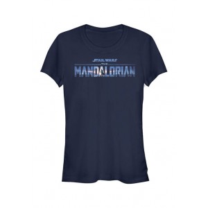 Star Wars: The Mandalorian Junior's Star Wars The Mandalorian New Mando Logo T-Shirt 
