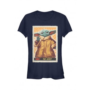 Star Wars The Mandalorian Junior's The Asset Poster Graphic T-Shirt