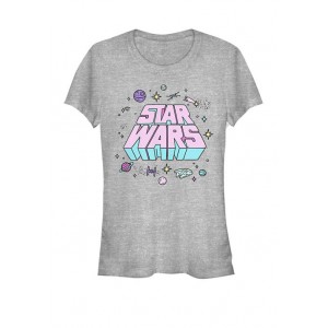 Star Wars® Colorful Pop Art Logo Short Sleeve Graphic T-Shirt 