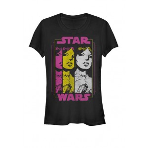 Star Wars® Princess Leia '70s Retro Vintage Comic Art Short Sleeve Graphic T-Shirt 