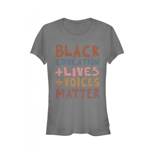 V-Line Junior's Black Lives Graphic T-Shirt