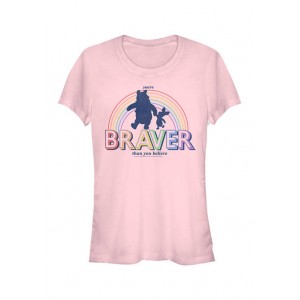 Winnie the Pooh Junior's Licensed Disney Brave Bear T-Shirt