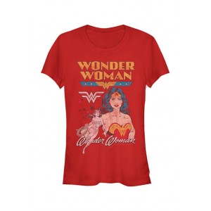 Wonder Woman™ Junior's Vintage Graphic T-Shirt 