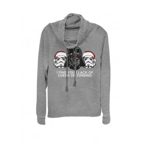 Star Wars® Christmas Darth Vader Troopers I Find Your Lack Of Cheer Disturbing Cowl Neck Pullover 