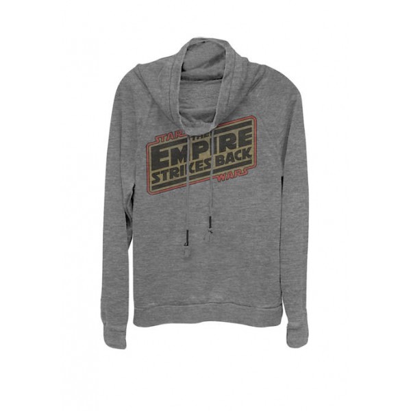 Star Wars® The Empire Strikes Back Classic Logo Cowl Neck Graphic Pullover