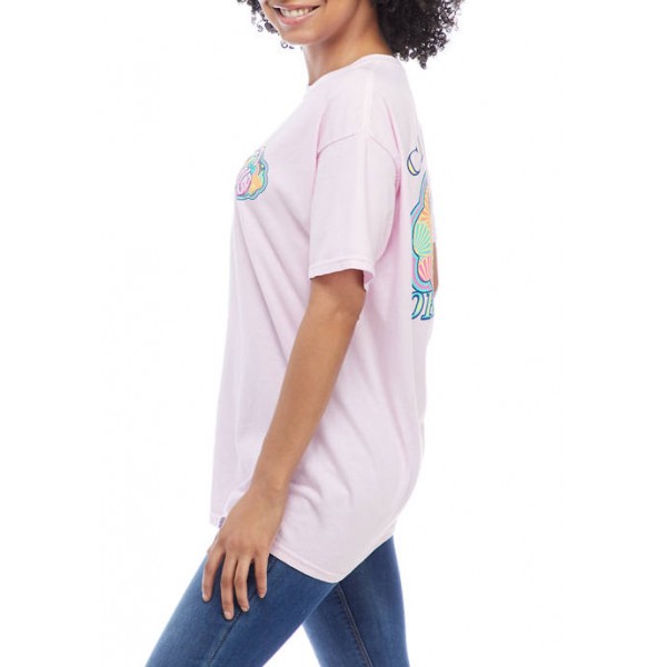 Benny & Belle Junior's Short Sleeve Classy is Forever Graphic T-Shirt