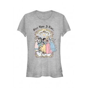 Disney Princess Junior's Vintage Princess Group T-Shirt 