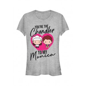 Friends Junior's Chibi ChandlerMonica T-Shirt