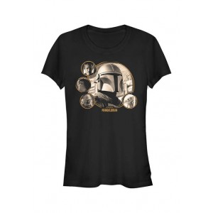 Star Wars The Mandalorian Junior's MandoMon Epi Mando Graphic T-Shirt 