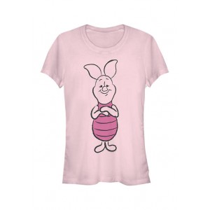 Winnie the Pooh Junior's Licensed Disney Basic Sketch Piglet T-Shirt 