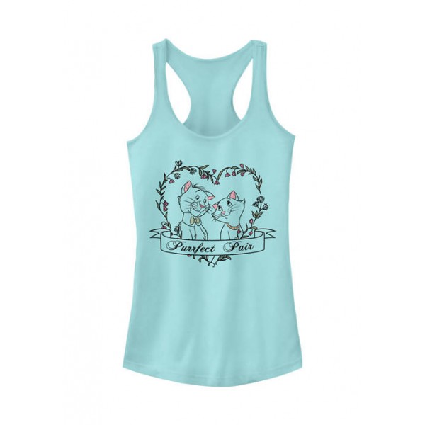 Aristocats Junior's Licensed Disney Duchess And Omalley Purrfect Tank Top