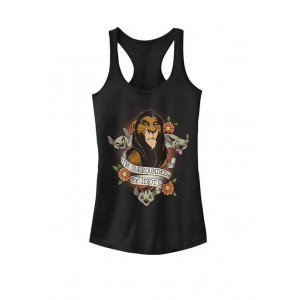 Disney® The Lion King Scar with Hyenas Surrounded by Idiots Graphic Racerback Tank 