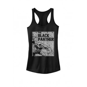 Marvel™ Black Panther Chalk Print Vintage Graphic Racerback Tank