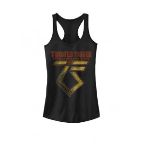 Twisted Sister You Can’t Stop Rock 'N' Roll Logo Racerback Graphic Tank 