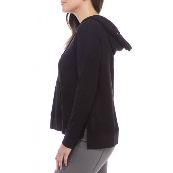 CK Performance Relaxed Fit High Low Hoodie