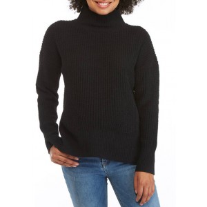 Crown & Ivy™ Women's Long Sleeve Chenille Tunic Sweater 