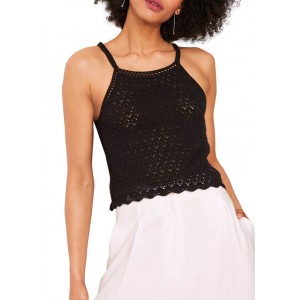 French Connection Nora Crochet Tank