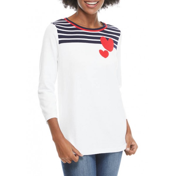 Kim Rogers® Women's 3/4 Sleeve Sweater