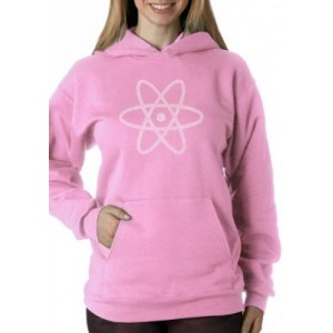 LA Pop Art Word Art Hooded Sweatshirt - Atom 