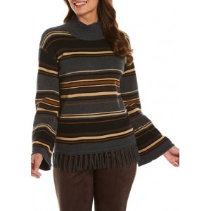 Rafaella Women's Fringe Hem Sweater 
