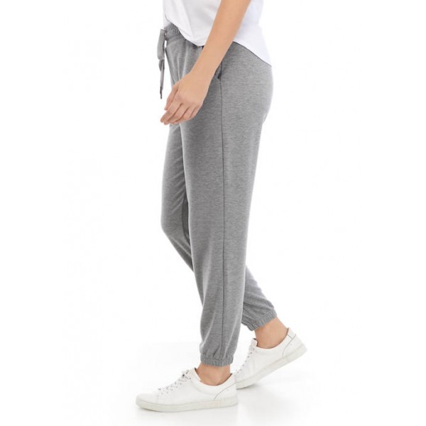 Crown & Ivy™ Women's Joggers with Grosgrain Drawstring