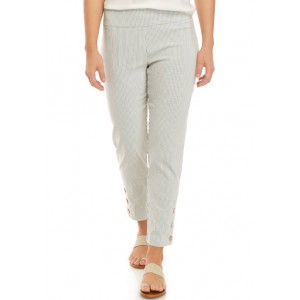 New Directions® Women's Millennium Short Fashion Pants with Buttons 