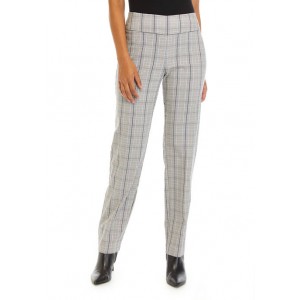 New Directions® Women's Plaid with Gold Lure Pants 